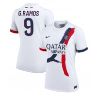 Camisa de time de futebol Paris Saint-Germain Goncalo Ramos #9 Replicas 2º Equipamento Feminina 2024-25 Manga Curta